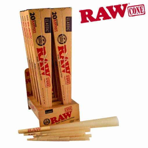 HBI Rolling Papers Raw Classic Rawket Pre Rolled Cones 2 HBI Rolling Papers Raw Classic Rawket Pre Rolled Cones