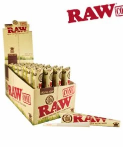 HBI Rolling Papers RAW Organic Pre Rolled Cones