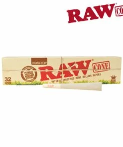 HBI Rolling Papers RAW Organic Pre Rolled Cones 10 HBI Rolling Papers RAW Organic Pre Rolled Cones