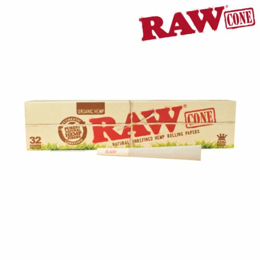 HBI Rolling Papers RAW Organic Pre Rolled Cones 5 HBI Rolling Papers RAW Organic Pre Rolled Cones