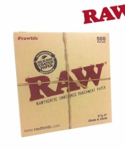 HBI Raw 5"x5" Parchment Pouch
