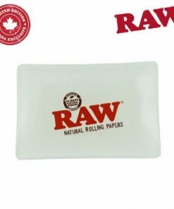 HBI Trays Raw Glass Mini Rolling Tray 5 HBI Trays Raw Glass Mini Rolling Tray