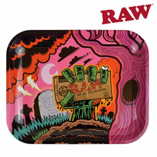 HBI Raw Zombie Rolling Tray New Arrivals 1 HBI Raw Zombie Rolling Tray New Arrivals