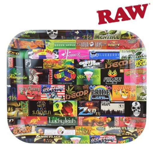 HBI Trays Raw Rolling Paper History 101 Rolling Tray – Large 1 HBI Trays Raw Rolling Paper History 101 Rolling Tray – Large