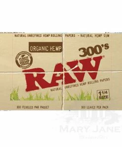 HBI Raw Organic Hemp Rolling Papers