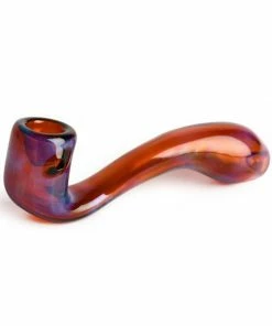 West Coast Gifts Red Eye Glass 5.5" Sherlock Hand Pipe