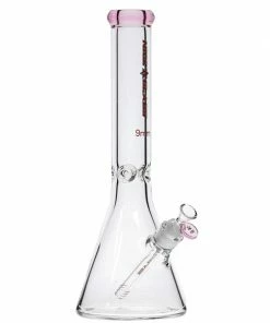 The Smokesman Nice Glass 16" 9mm Flat Mouth Beaker Bongs