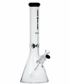 The Smokesman Nice Glass 16" 9mm Flat Mouth Beaker Bongs 9 The Smokesman Nice Glass 16
