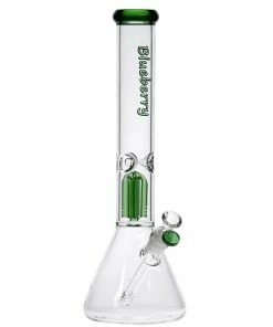 The Smokesman New Arrivals Blueberry 16 Inch 4-Arm Tree Perc Beaker Bong