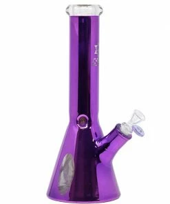The Smokesman Nice Glass 13" Metallic Wrap Beaker Bongs