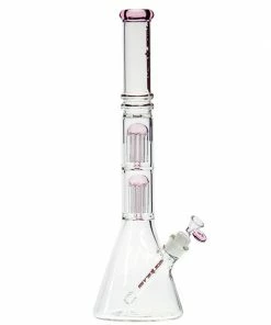 The Smokesman New Arrivals Nice Glass 19" Double 6-Arm Tree Beaker Bong