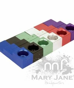 West Coast Gifts Pipes Anodized Folding Magnet Metal Pipe