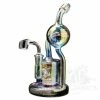 West Coast Gifts Red Eye Tek 8" Tall Metalic Terminator Finish Aorta Dab Rig