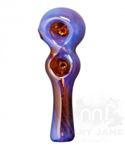 West Coast Gifts Red Eye Glass 4.5" Long Twice Baked Hand Pipe 10 West Coast Gifts Red Eye Glass 4.5