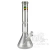 West Coast Gifts Irie Glass IRie 16" Tall Jammer Dual Chamber Beaker Tube Bong