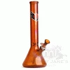 West Coast Gifts Red Eye Glass 12" Beaker Bong W/ Ice Pinch