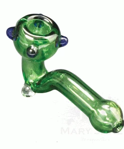 West Coast Gifts Red Eye Glass 3.5" Couch Lock Solid Color Sherlock Pipe 6 West Coast Gifts Red Eye Glass 3.5