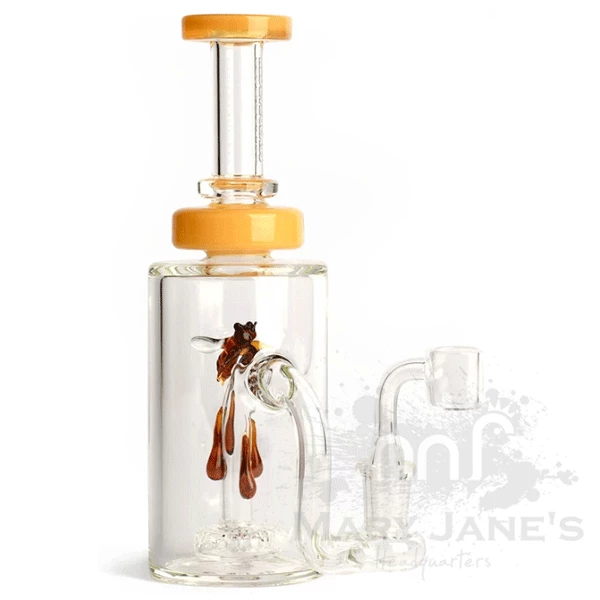 West Coast Gifts Red Eye Glass 8.5" Tall Apiary Concentrate Dab Rig 4 West Coast Gifts Red Eye Glass 8.5" Tall Apiary Concentrate Dab Rig