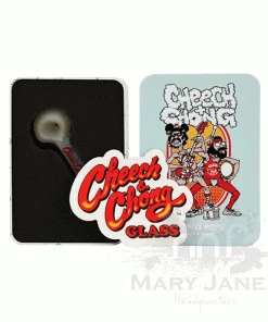 West Coast Gifts Cheech & Chong Glass Cheech & Chong Dodger Glass Hand Pipe