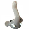 Puff Pipes Iceberg Glass Elephant Head Pipe