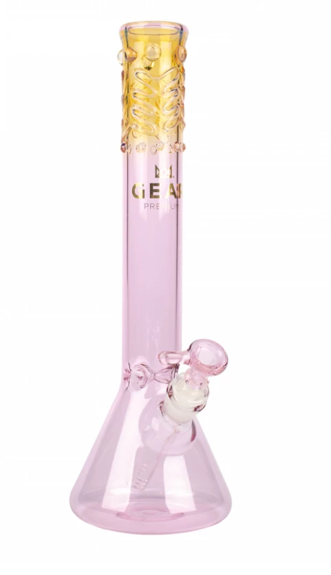 West Coast Gifts Gear Premium 14" Beaker Bong W/ Worked Top 1 West Coast Gifts Gear Premium 14" Beaker Bong W/ Worked Top