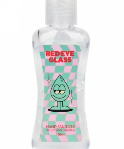 West Coast Gifts Red Eye Glass Hand Sanitizer