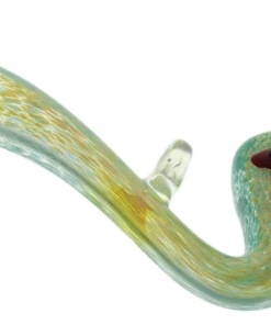 Puff Pipes Laughlan Glass Mini Sherlock Pendant Glass Pipe