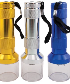 HBI Grinders Buddies Electric Aluminum Grinder W/ Flashlight