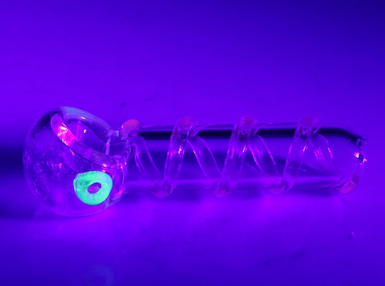 Puff Pipes Jellyfish Glass Swizzler 3 Puff Pipes Jellyfish Glass Swizzler