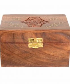 BOB Headquarters New Arrivals 6" X 4.25" Wooden Storage Box