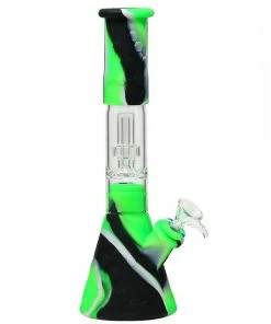 The Smokesman Nice Glass 5 Pcs Silicone Beaker Bongs