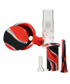 The Smokesman Nice Glass 5 Pcs Silicone Beaker Bongs