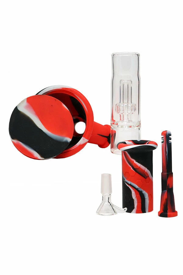 The Smokesman Nice Glass 5 Pcs Silicone Beaker Bongs 2 The Smokesman Nice Glass 5 Pcs Silicone Beaker Bongs