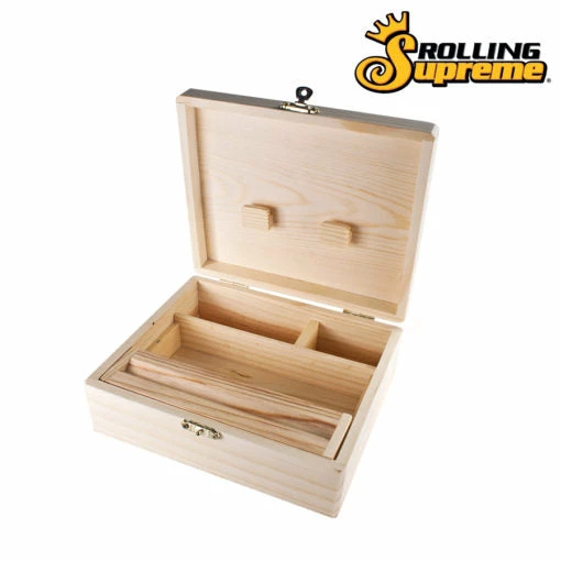 HBI Rolling Supreme Wood Rolling Box Storage 4 HBI Rolling Supreme Wood Rolling Box Storage