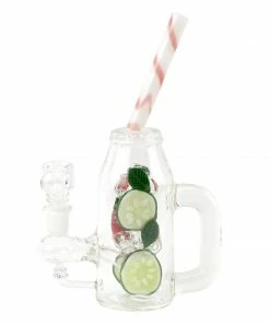 BOB Headquarters Empire Glassworks Strawberry Cucumber Detox Dab Rig