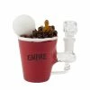 BOB Headquarters Empire Glassworks Beer Pong Dab Rig