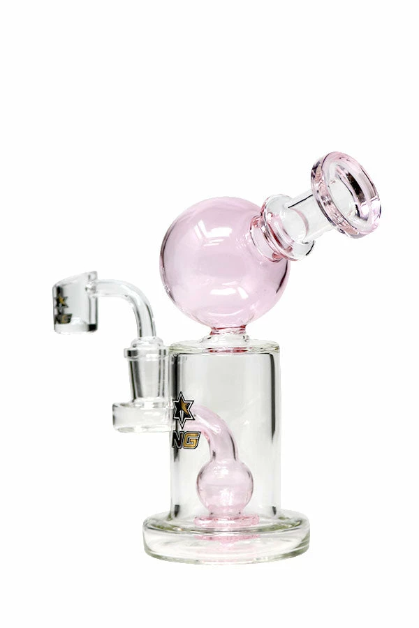The Smokesman Nice Glass 6.5 Inch Showerhead Orb Dab Rig 3 The Smokesman Nice Glass 6.5 Inch Showerhead Orb Dab Rig