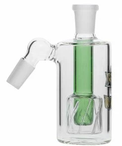The Smokesman Nice Glass Gridded Drum Perc Ashcatcher - 14mm