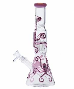 The Smokesman Nice Glass 12" Tall Octopus Bong