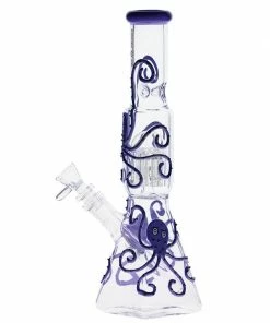 The Smokesman Nice Glass 12" Tall Octopus Bong 7 The Smokesman Nice Glass 12