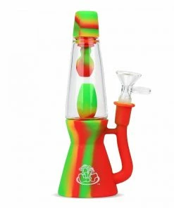 West Coast Gifts LIT™ Silicone 8.25" Lava Lamp Bong LIT Silicone