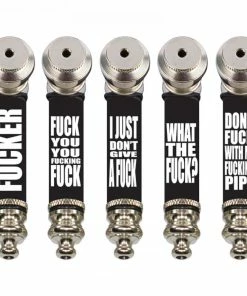 West Coast Gifts Fuck Decal Metal Hand Pipes