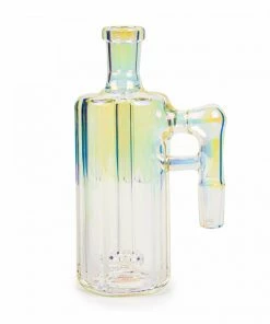 West Coast Gifts Red Eye Tek Metallic Terminator Finish 14mm 90° Ash Catcher With UFO Perc