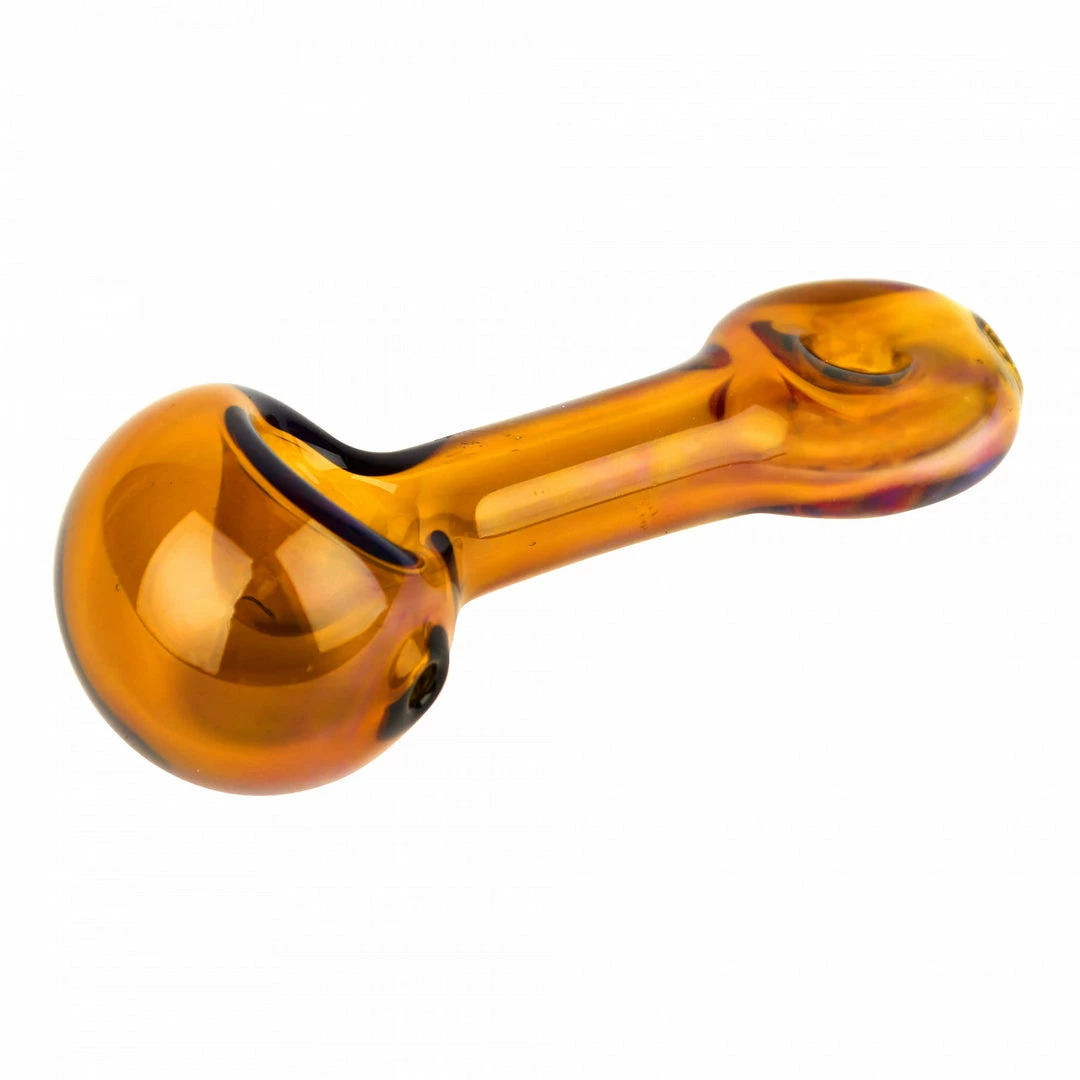 West Coast Gifts Red Eye Glass 4.5" Long Donut Handpipe 8 West Coast Gifts Red Eye Glass 4.5" Long Donut Handpipe