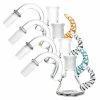 BOB Headquarters Pulsar 45° Worked Horn Ash Catcher 14mm Pulsar Glass