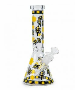 West Coast Gifts No Logo 10" Tall Hive Beaker Tube Bong
