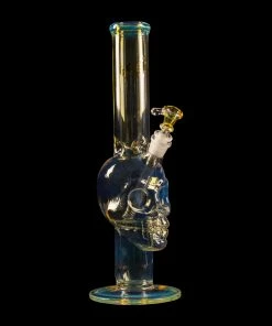 West Coast Gifts Gear Premium 15" Tall Skull Straight Tube Bong