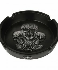 West Coast Gifts Triple Skull Ashtray