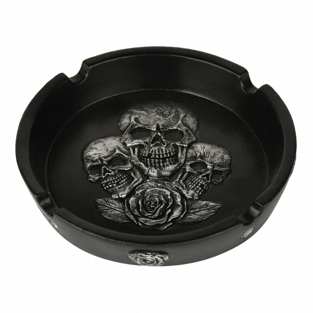 West Coast Gifts Triple Skull Ashtray 1 West Coast Gifts Triple Skull Ashtray