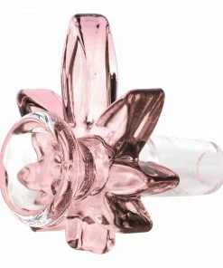 West Coast Gifts Red Eye Glass 14mm Big Leaf Pull-Out Bong Bowl